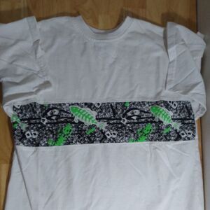 Vintage 90s International Baggyz Fish Skeletons Lizards T-Shirt